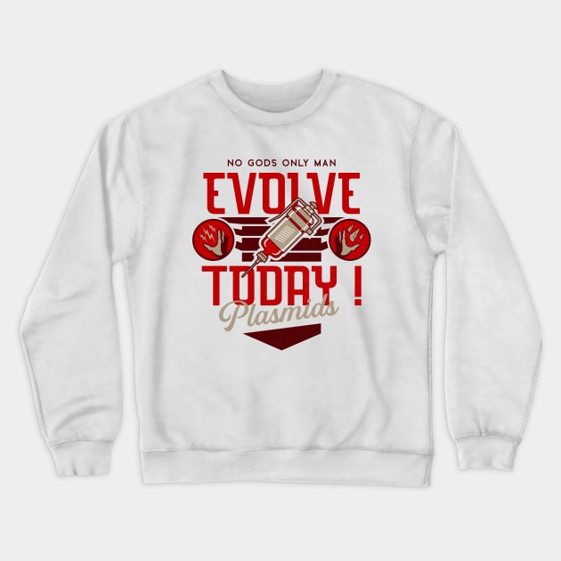 Evolve Today! Crewneck Sweatshirt by logozaste